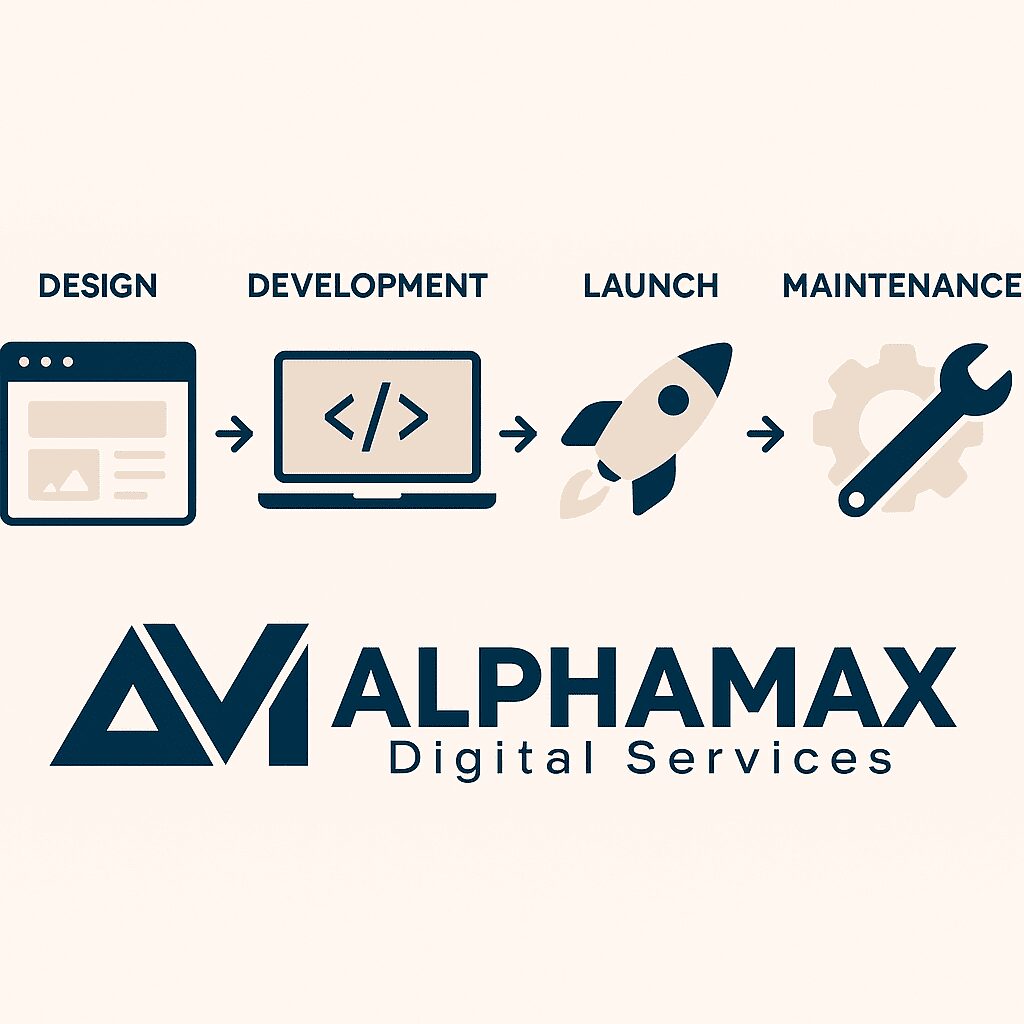 Alphamax Digital’s end-to-end ecommerce website development process
