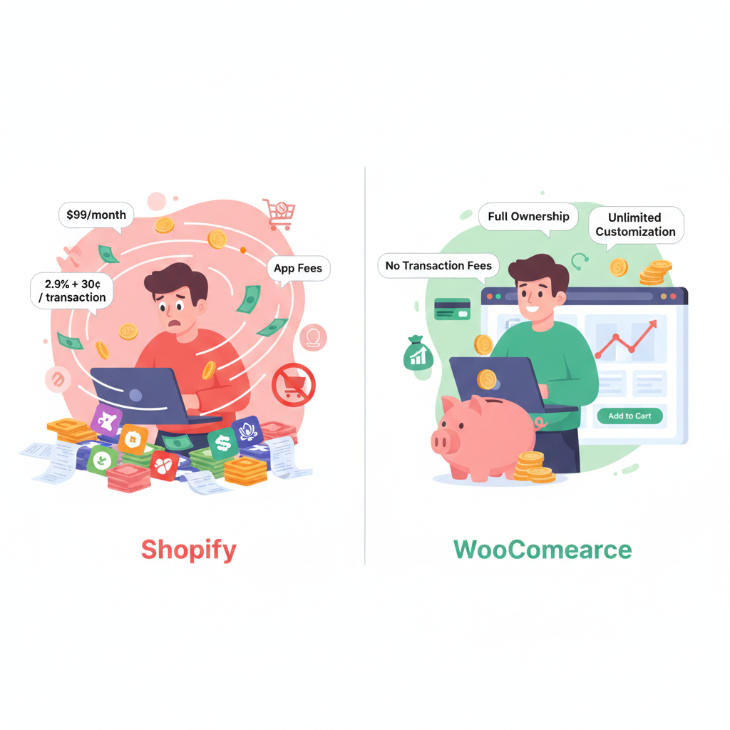 Shopify vs WooCommerce