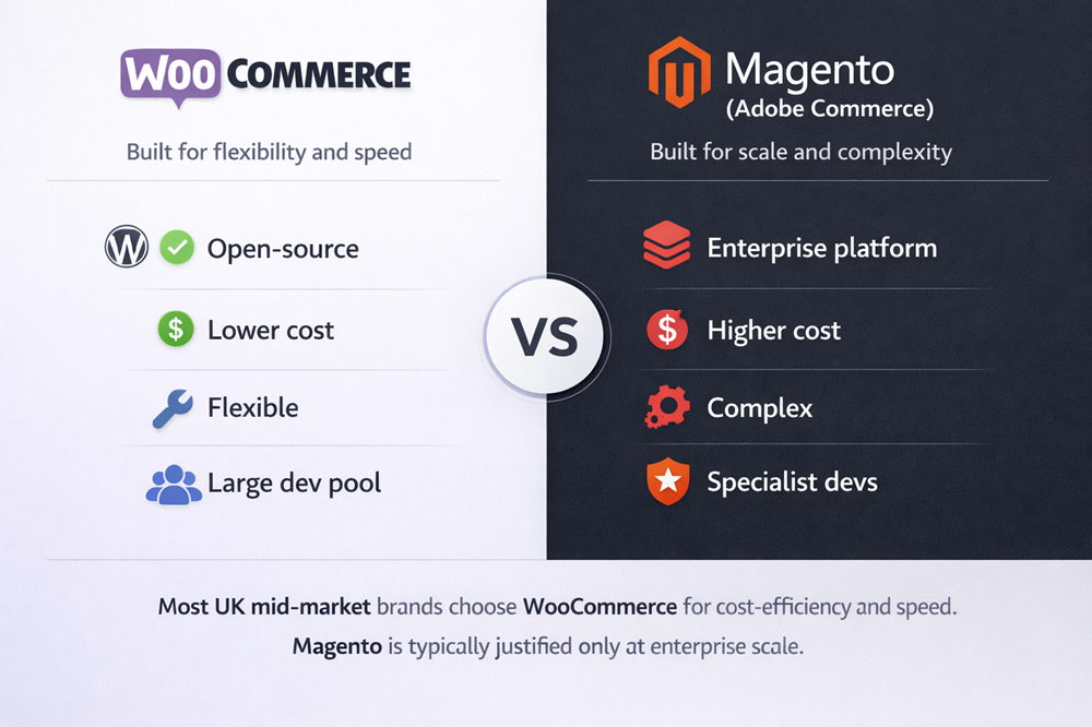 WooCommerce vs Magento