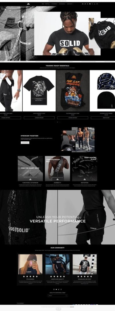 custom web design for eCommerce